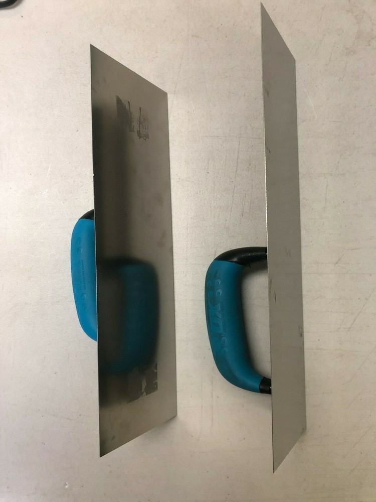 OX Tools Pro Cement Square Finishing Trowel 2 Piece Set