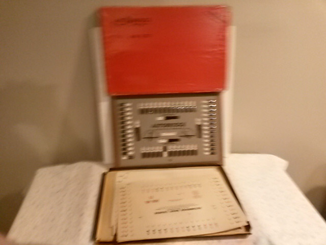 Autobridge Masonite model MB game vintage