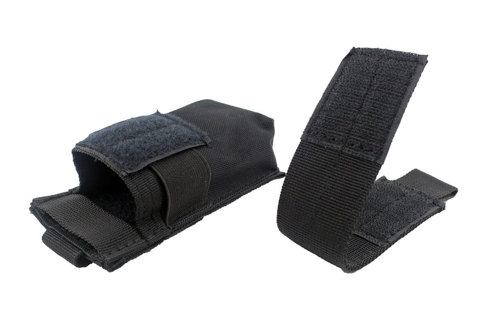 Tactical Utility Tools Knife OC Spray Torch MOLLE Flashlight Pouch Holster BLACK