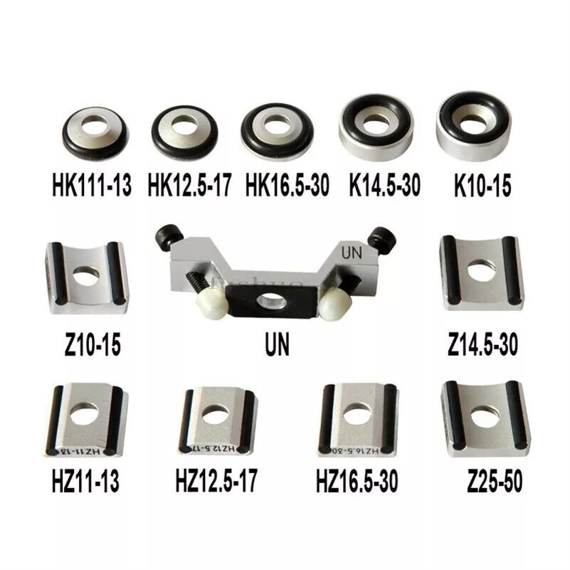 12pc Support Ring Set Leeb Hardness Testers Adapter Rings Set for Leeb Probes