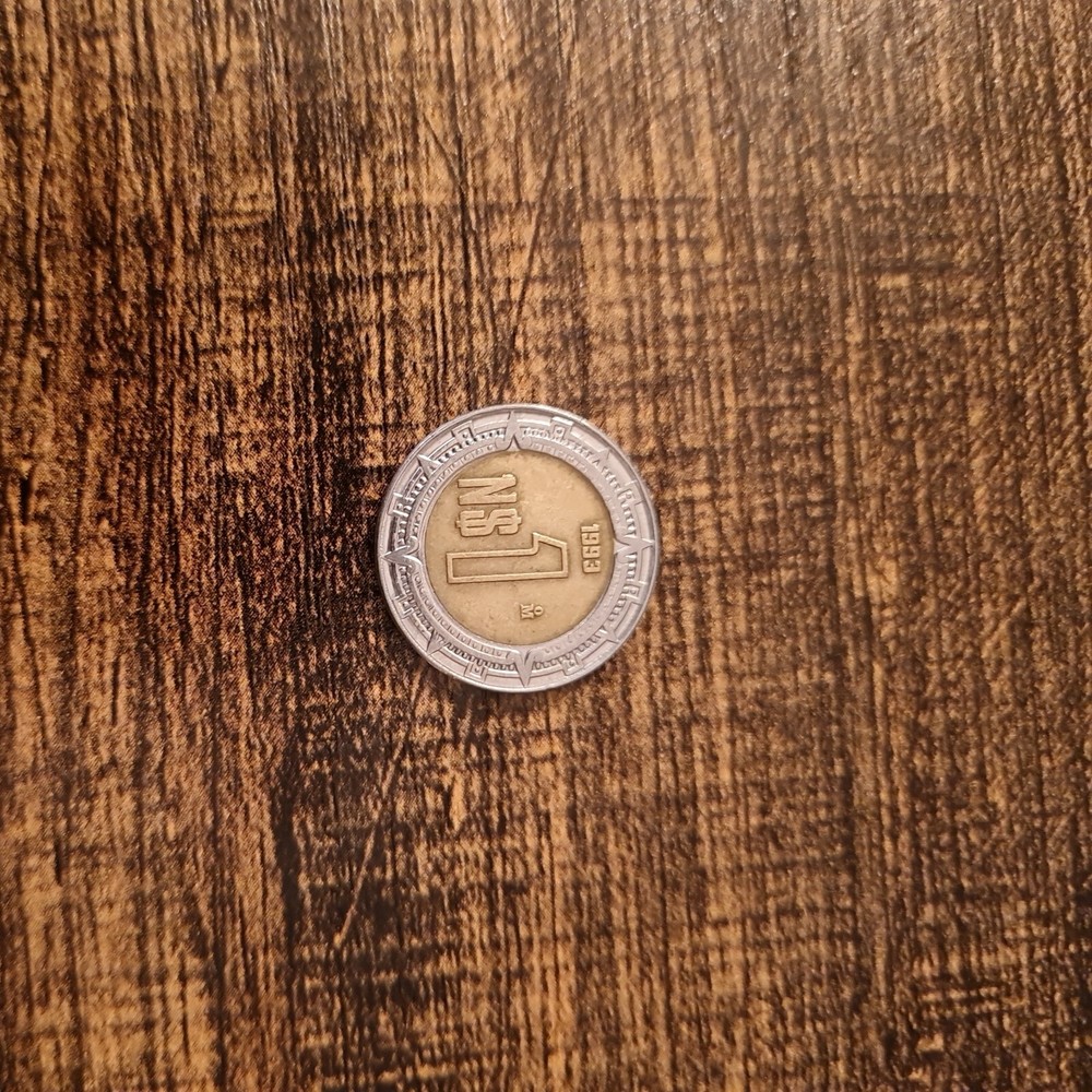 Mexico 🇲🇽 1 New Peso 1993-M Xf