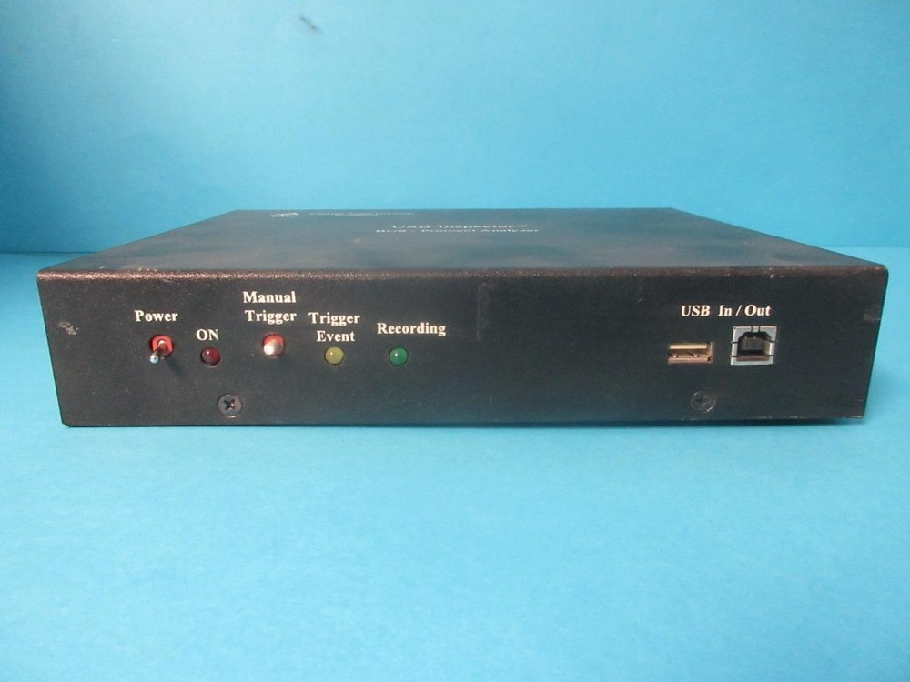 CATC COMPUTER ACCESS TECHNOLOGY USB INSPECTOR BUS PROTOCOL ANALYZER U-INS-001