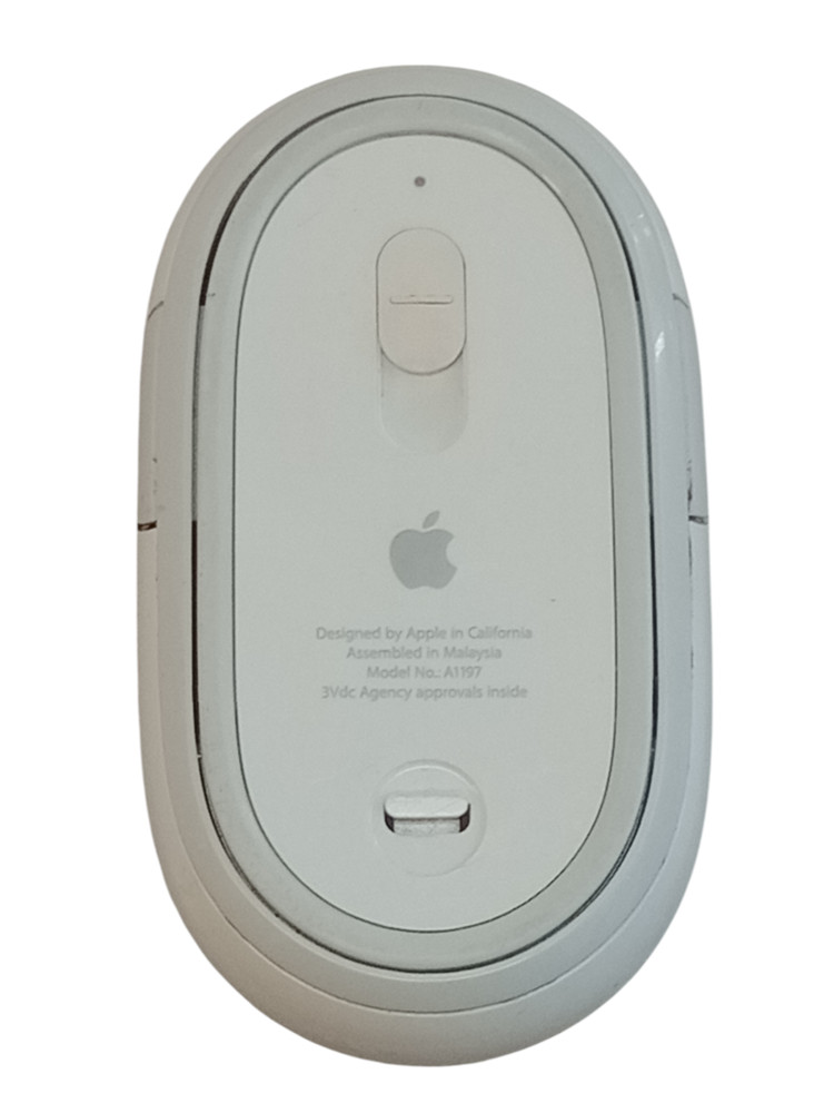 Apple A1243 USB Wired Keyboard w/Numpad+A1197 Bluetooth Wireless Mighty Mouse