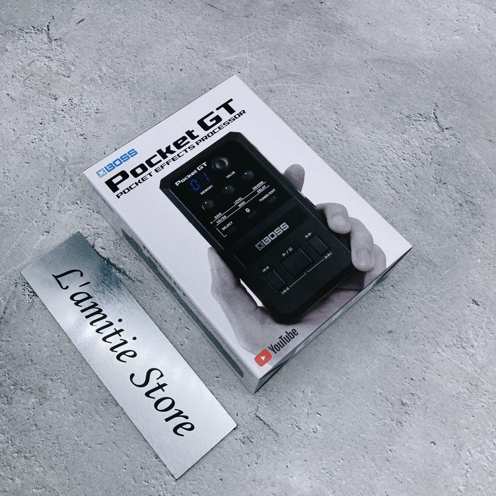 BOSS Pocket Gt Pocket Effects Processor Tone Studio Bluetooth USB PocketGt Japan