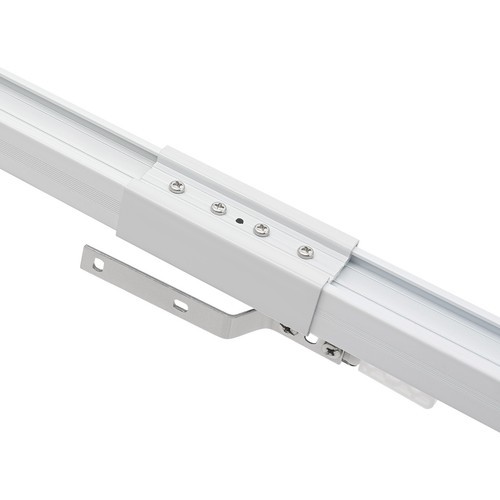 Smart Motorized Curtain Track With Remote Control Electric Curtain Track White