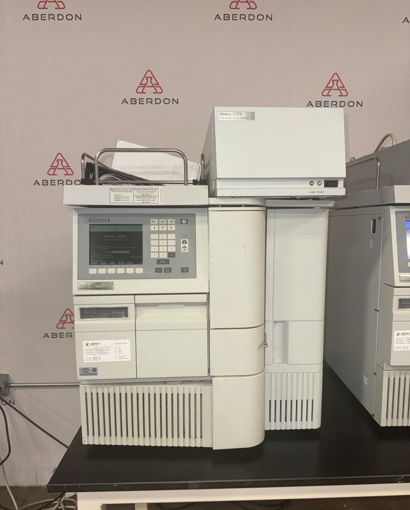 Waters 2695 Separations Module 2998 PDA Detector HPLC System #18066