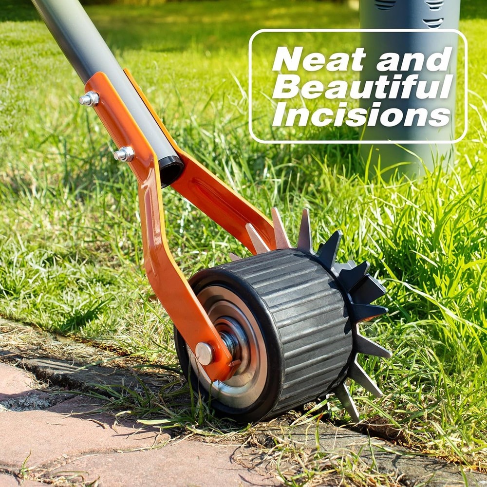 High-Strength Rotary Edger 69.7 Inch with Adjustable Handle for Perfect Borders
