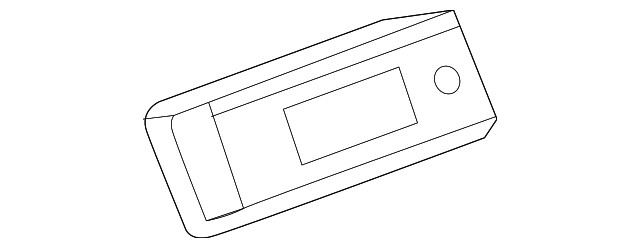 Genuine GM Heating and Air Conditioning Remote Control 13590946
