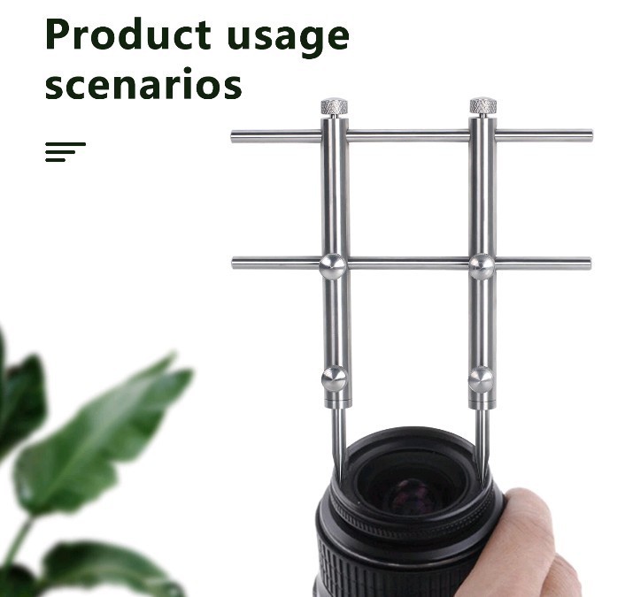 DSLR Professional Camera Lens SpannerWrench OpeningTool 3 interch Tips 10-100 mm