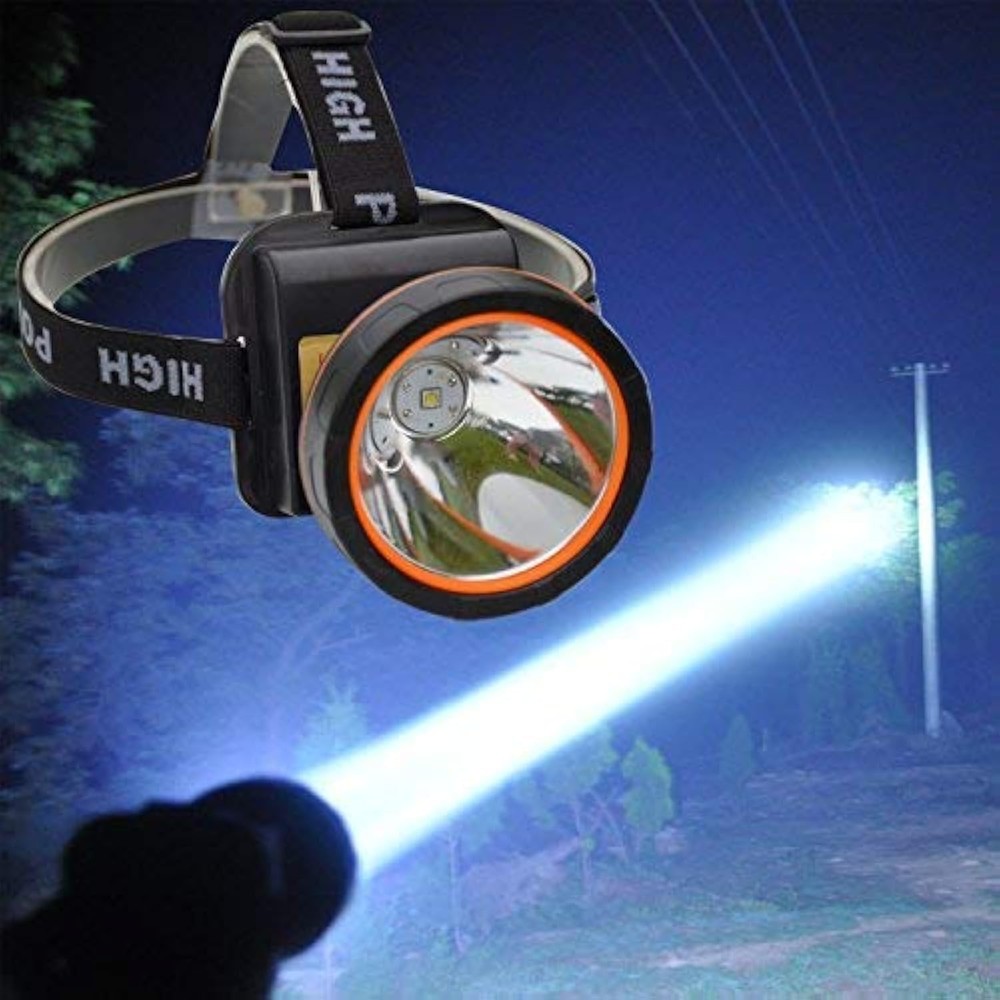 OLIDEAR LED Headlamp Torch Outdoor Rechargeable Bright Flashlight Headlight f...
