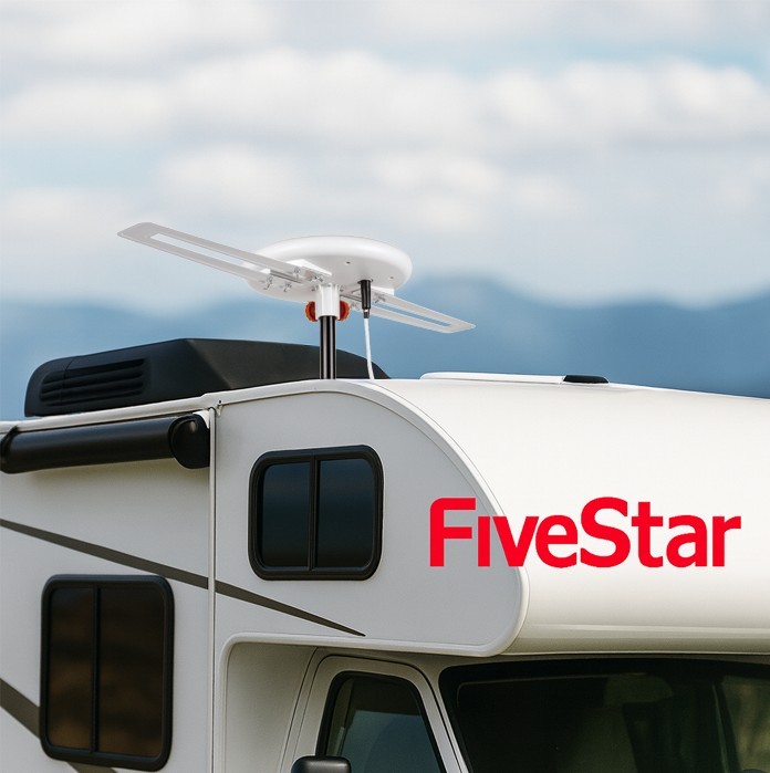 HDTV Outdoor Indoor Antenna 360° Omnidirectional Amplified 150 Mile Attic Roof