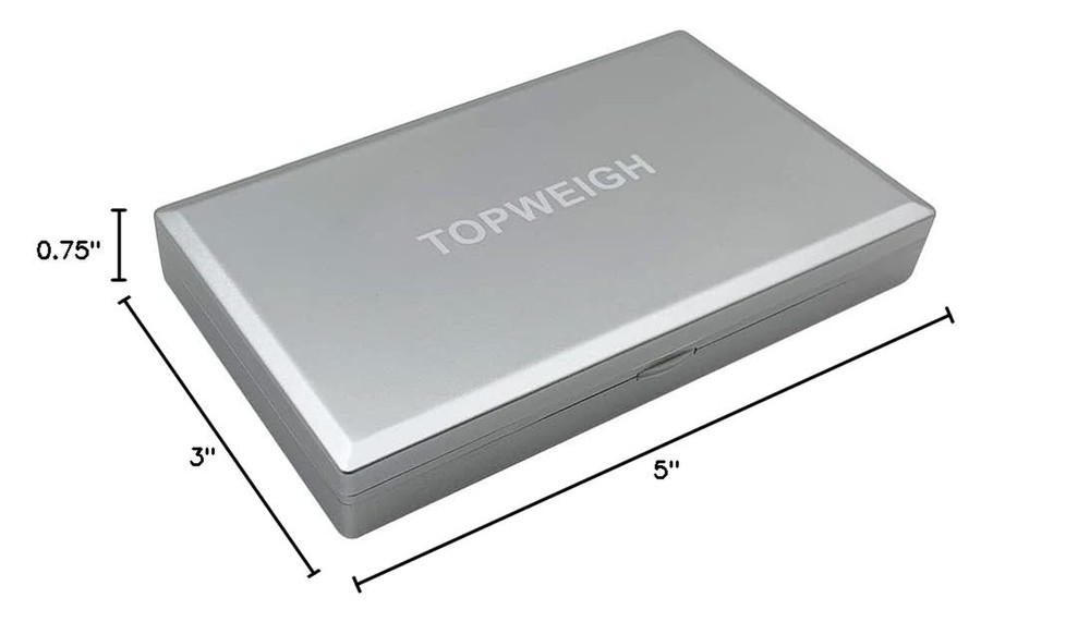 Reloading Scale with Metal Powder Pan, Grain Scale - Silver, 1500 Grains X 0.1Gn