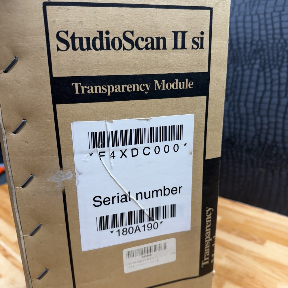 Agfa StudioScan II SI Professional Flatbed Scanner Transparency Module Lid NEW