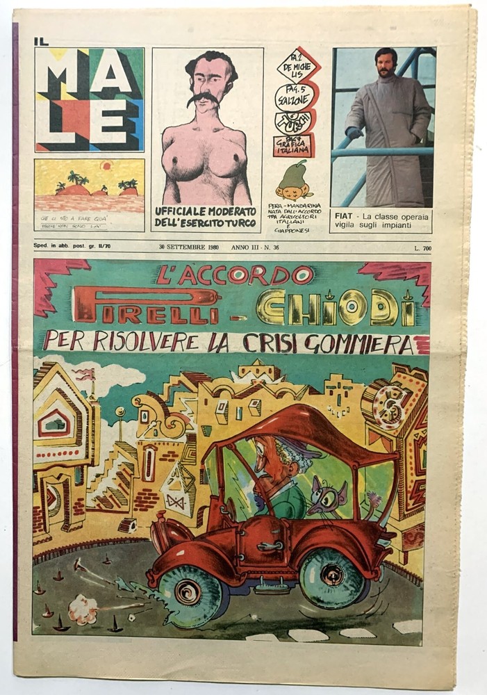 MAGAZINE IL MAL ANNO III N.36 1980