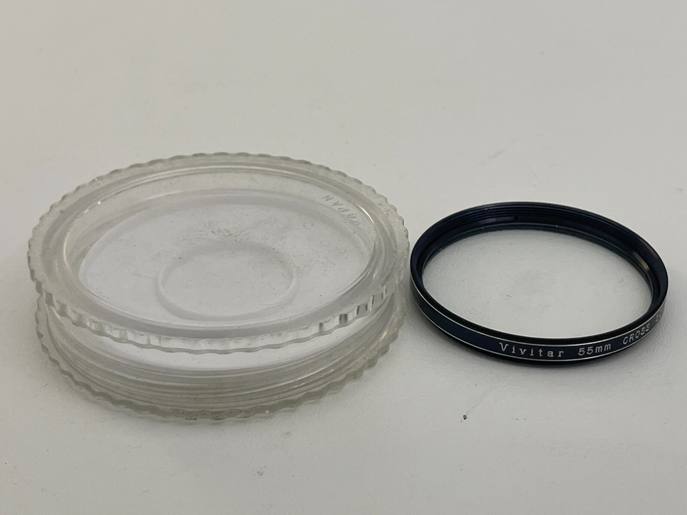 Vivitar 55mm Cross Screen Glass Filter Japan