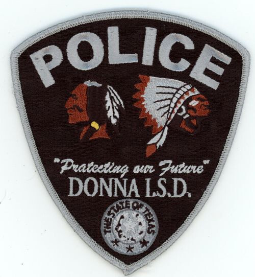 TEXAS TX DONNA INDEPENDENDT SCHOOL DISTRICT POLICE NICE SHOULDER PATCH SHERIFF