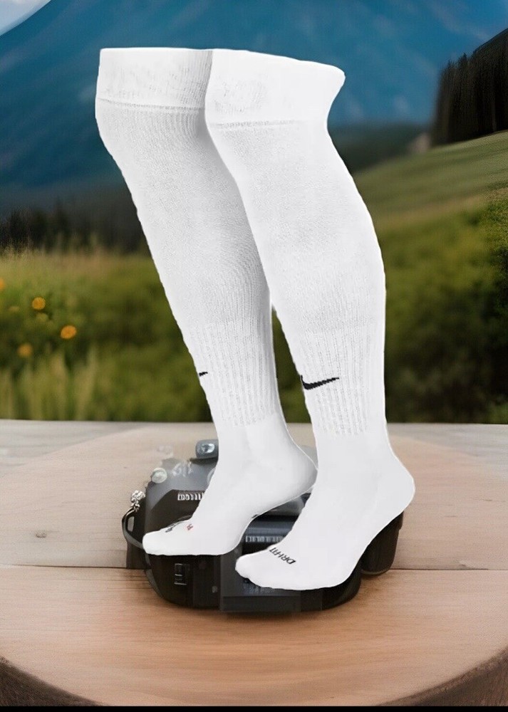 2 Nike performance over the calf socks knee-high dri-fit dj9737
