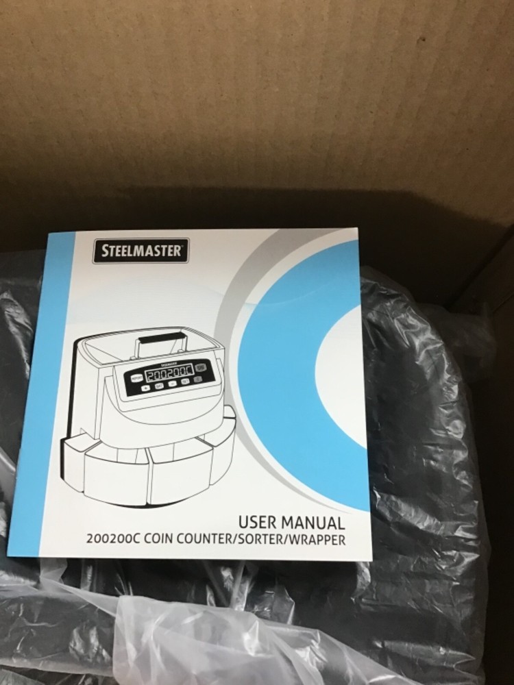 Coin Sorter Steelmaster Digital High Speed 200200C