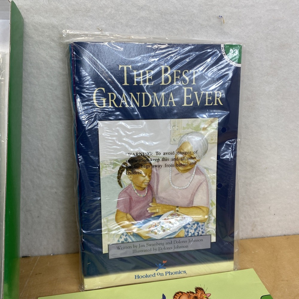 Hooked On Phonics Learn To Read Level 4 Audio Tapes Flash Cards Green Workbook