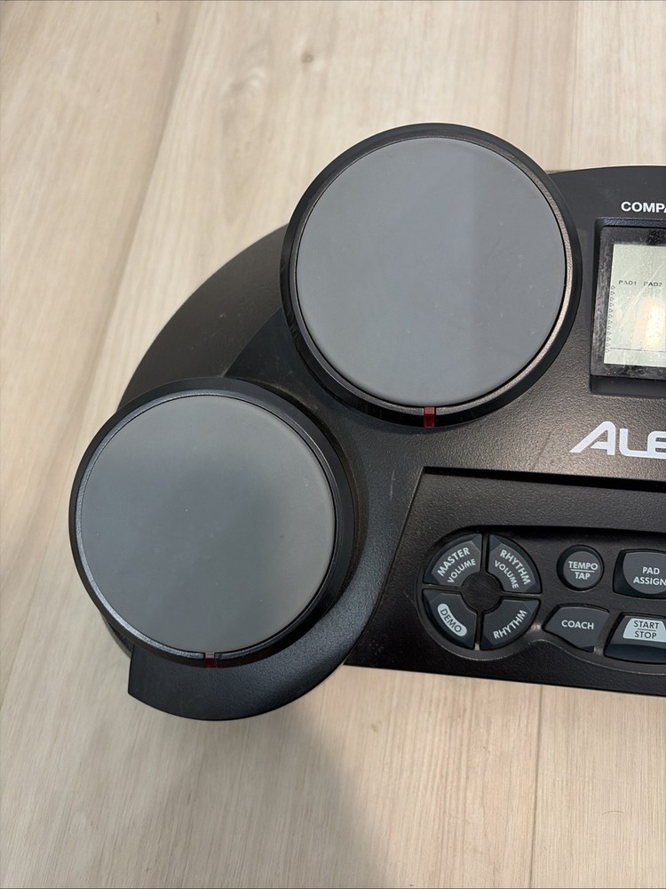 Alesis CompactKit 4 Tabletop Electronic Drum Kit. Tested And Working