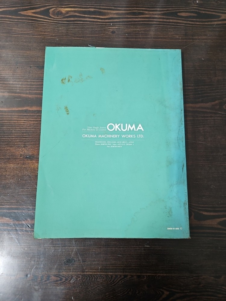 Okuma OSP5020L, OSP5000L-G, OSP500L-G Programming Manual, 7th Edition