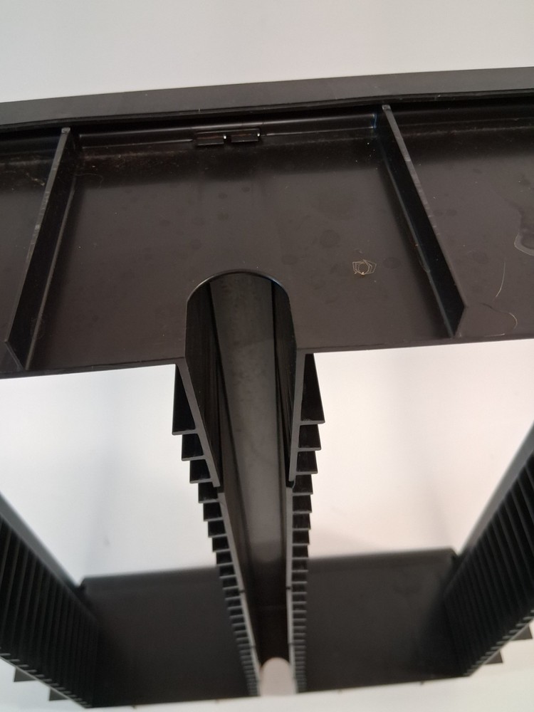 CD 60 Compact Disc Storage Holder Black Plastic PLEASE READ DECRIPTION