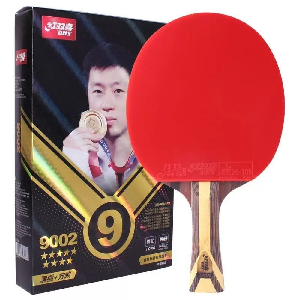 DHS 9 Star H9002,H9006 Table Tennis Bat Racket with Case