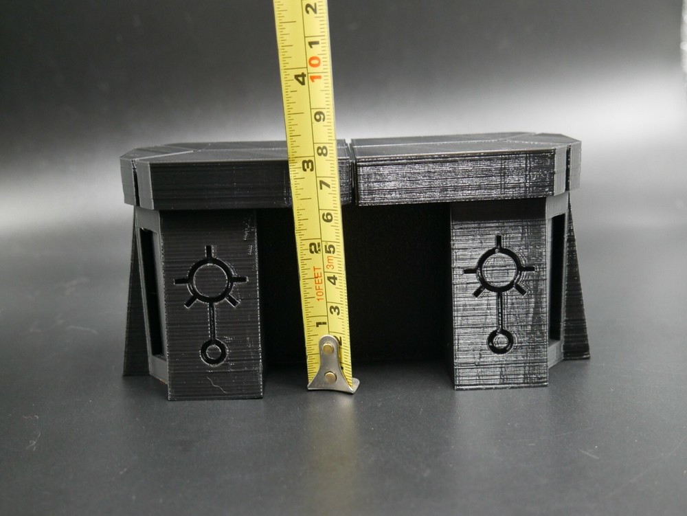 Tabletop Terrain Necron Scifi Space Portal Bunker