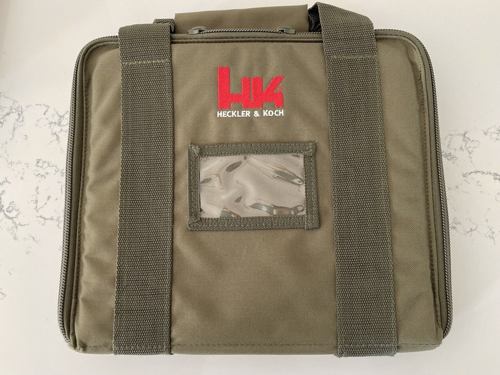 Heckler Koch HK Soft Padded Pistol Case Bag Green