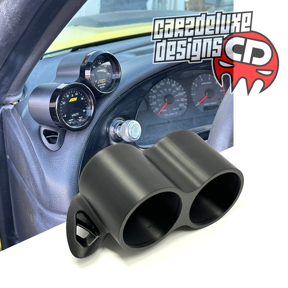 DUAL GAUGE POD MOUNT FITS 1994-2004 FORD MUSTANG