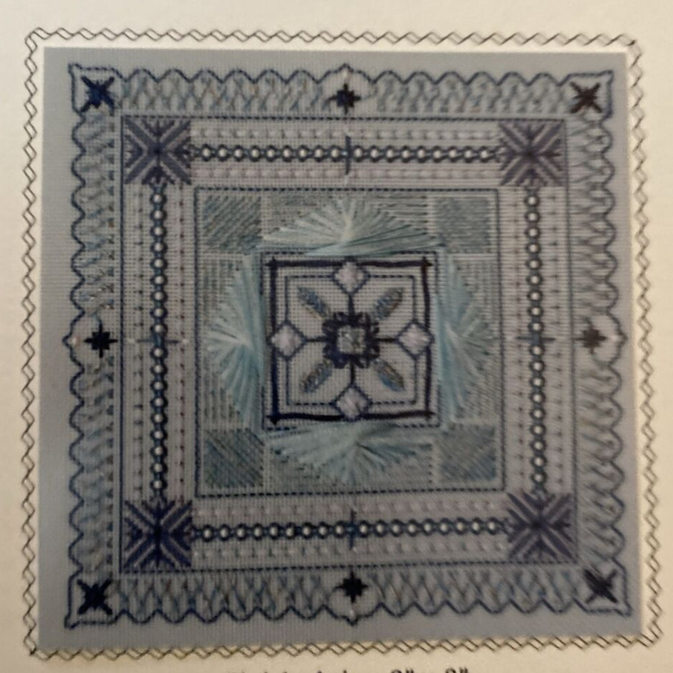 Vtg Rare Rainbow Gallery Windsong Needlepoint 1993 pattern only