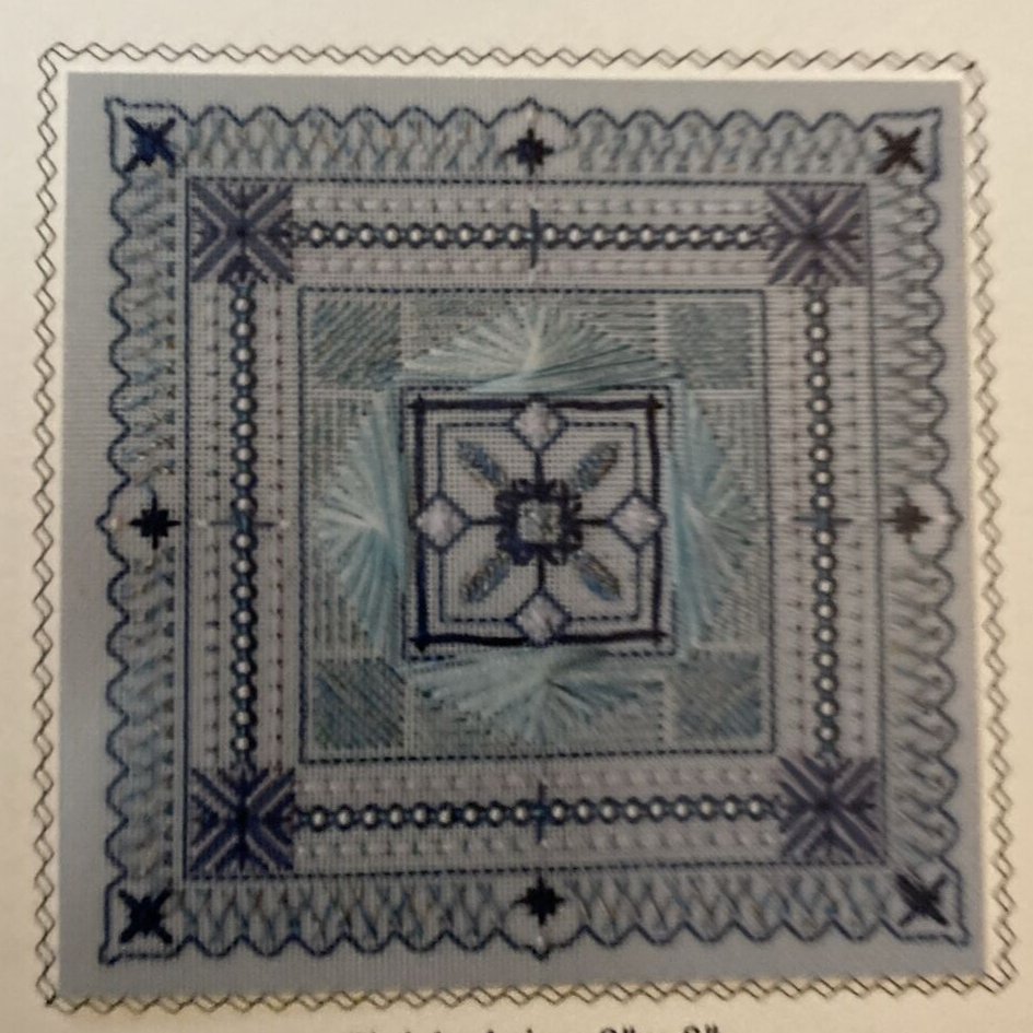 Vtg Rare Rainbow Gallery Windsong Needlepoint 1993 pattern only