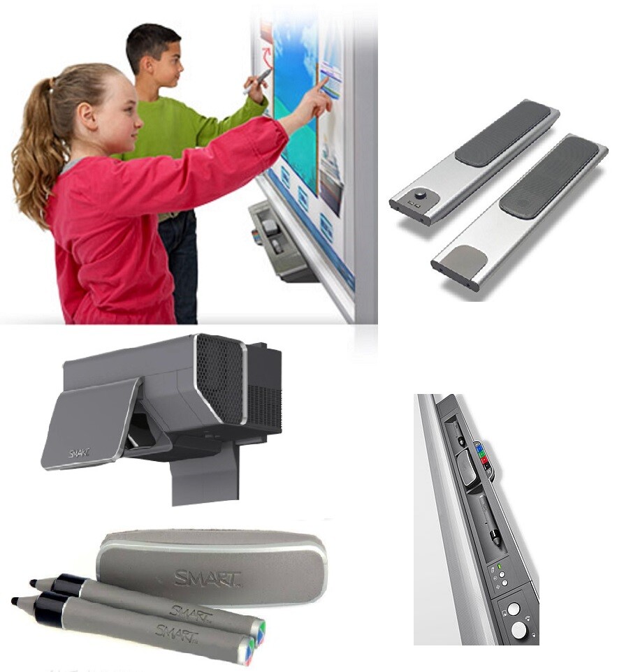 Interactive Smart Board SBX800 and Smart throw projector UX60.