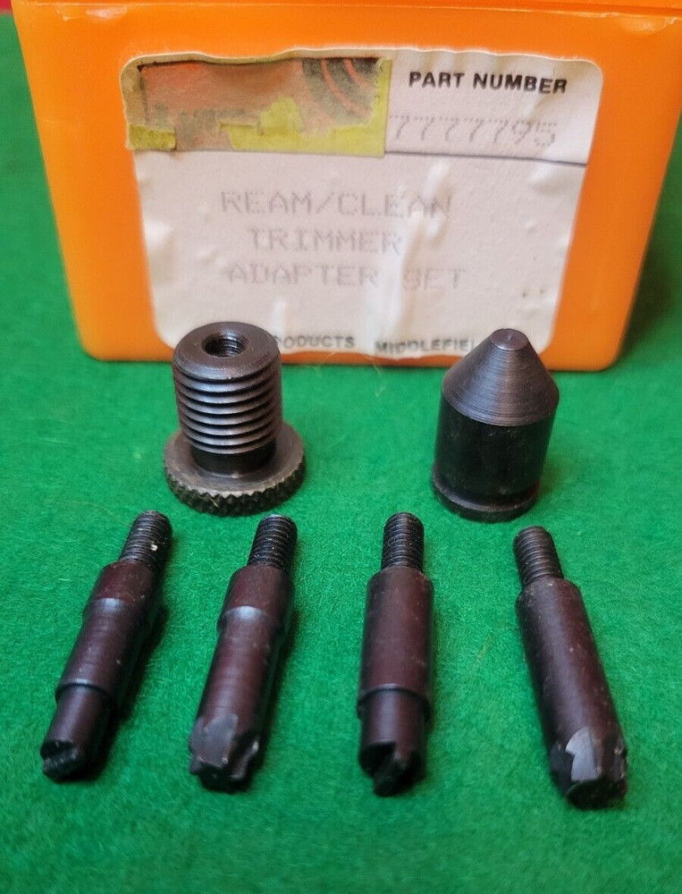 Lyman - Ream/Clean Trimmer Adapter Set/Kit for Universal Trimmer - #7777795