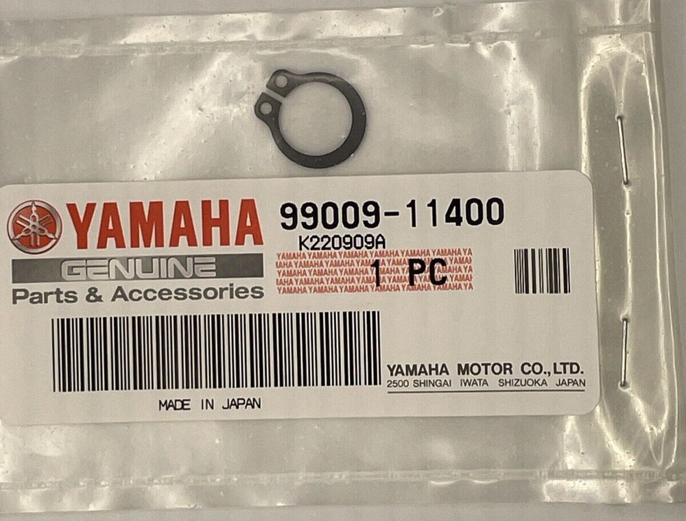 CIRCLIP (99009-11400-00) Yamaha OEM Oil Pump ATV UTV Motorcycle