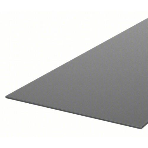 1/16" Thick ABS Plastic Sheet 48" L x 12" W Opaque Black