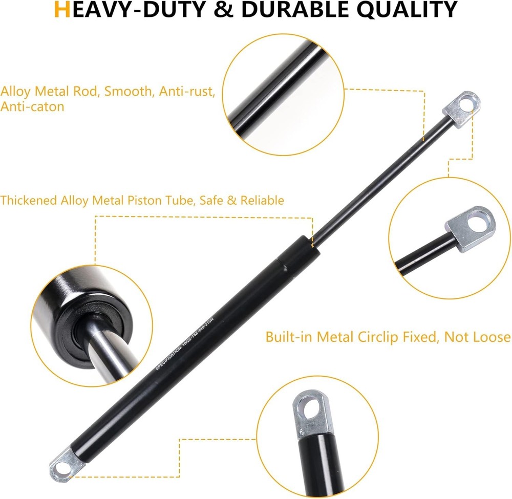 Dump Box Shock Dump Bed Lift Support Compatible with Polaris Ranger... Fast Ship