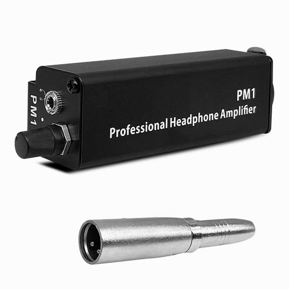 PM1 Professional Headphone Amplifier Converter XLR to 3.5MM Audio Interface1523