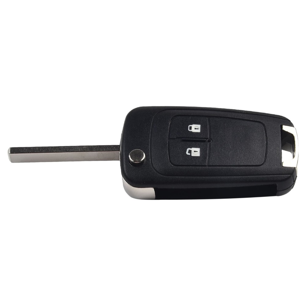 Key Shell 2-button 1PC ABS Black Key Shell For Opel Olding Key Housing