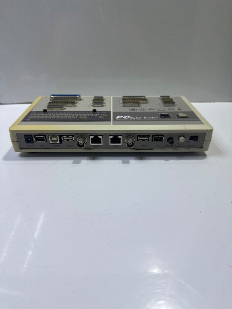 PC Cable Tester Maps both ends of cable Identifies open shorted