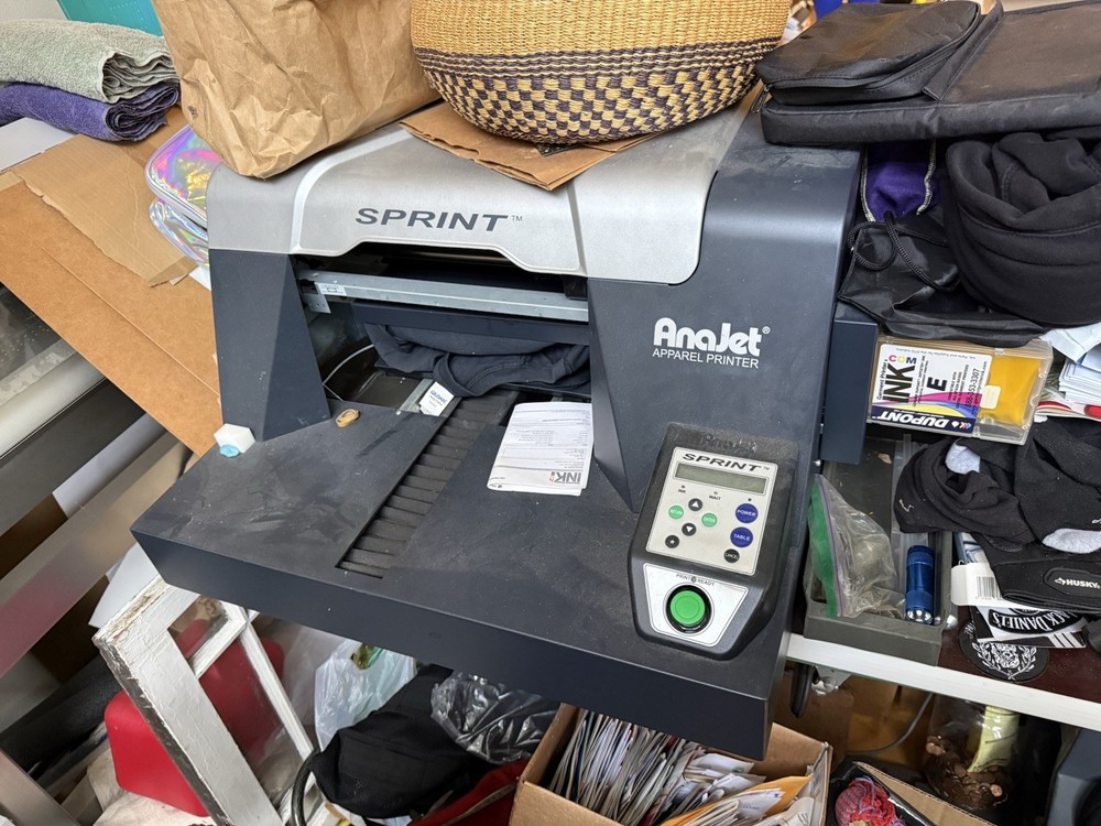 Anajet Sprint DTG Apparel Shirt Printer Model SP-200A