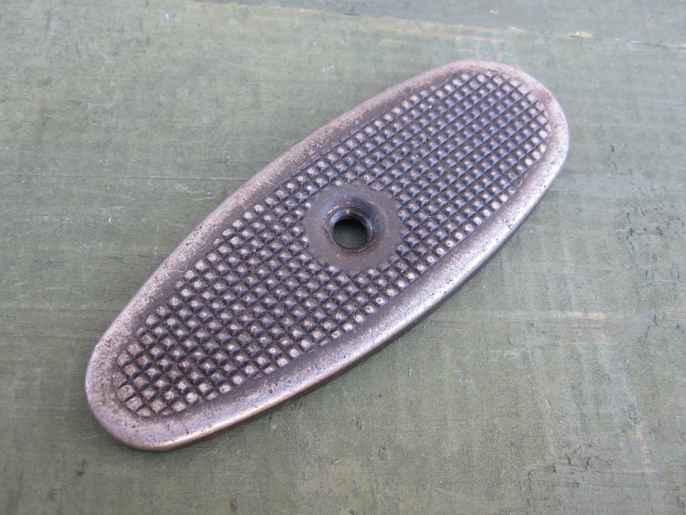 Original USGI Irwin Pedersen M1 Carbine Butt Plate - Stamped PM-IP