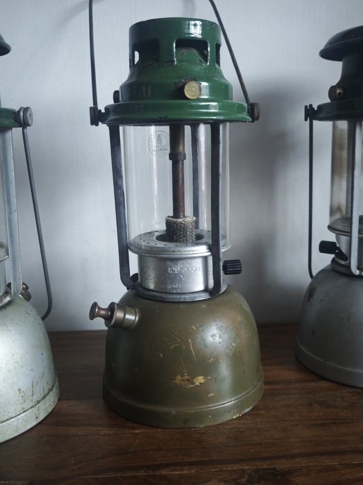 Willis & Bates Vapalux Paraffin Lanterns X3