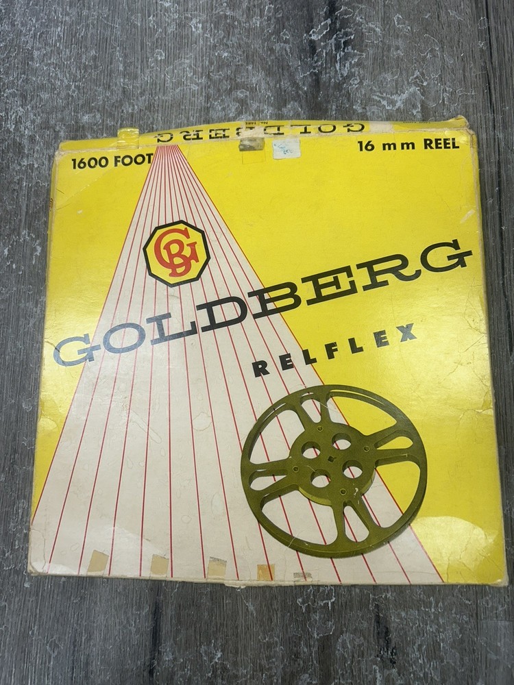 Goldberg Reflex 16 Mm Reel 1600 Feet Excellent Condition