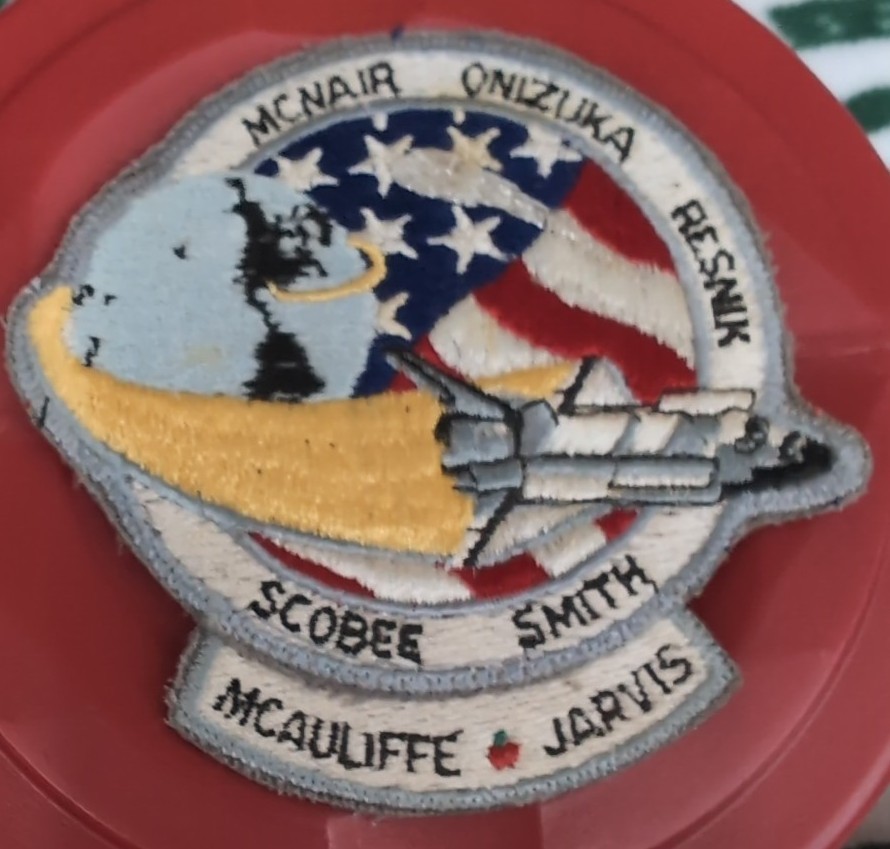 NASA PATCH  Challenger Shuttle STS-51-L McAuliffe Resnik McNair