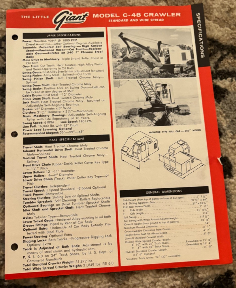 Little Giant C-48 Crawler Brochure FCCA25