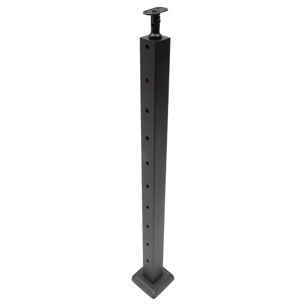 4 Pack Drilling Angle 30° Level Drilled Cable Railing Posts 36"x2"x2" Adjustable