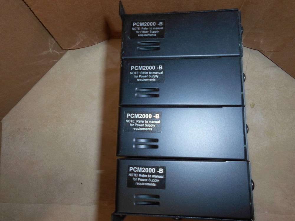 BOGEN COMMUNICATION PCM2000 CPU ZPM ZONE PAGING SYSTEM MODULE FROM A WORKING SYS