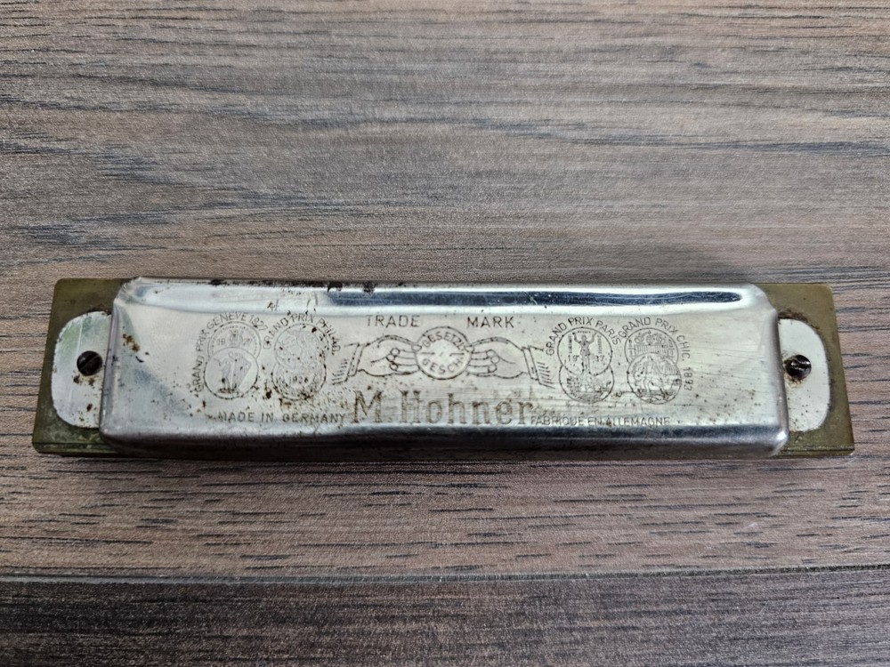 Vintage M. HOHNER HARMONICA Marine Band - Made in Germany