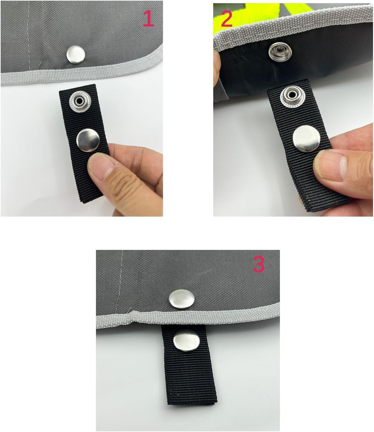 Boat Cover Snap Extender -Brass Heavy Duty snap - Extension Size, 1" - Built in